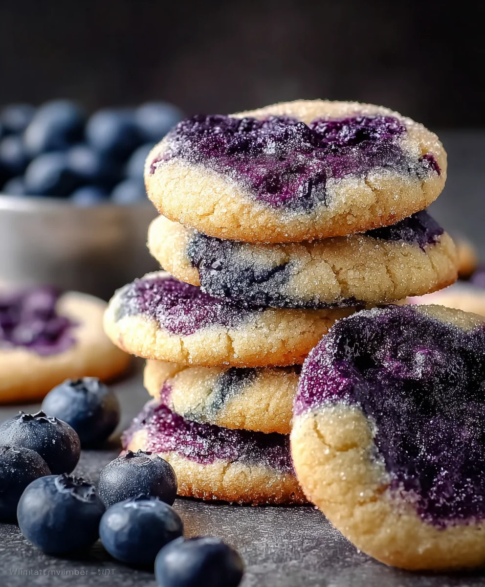 Blueberry Jammy Cookies Recipe: Simple & Irresistible Goodness