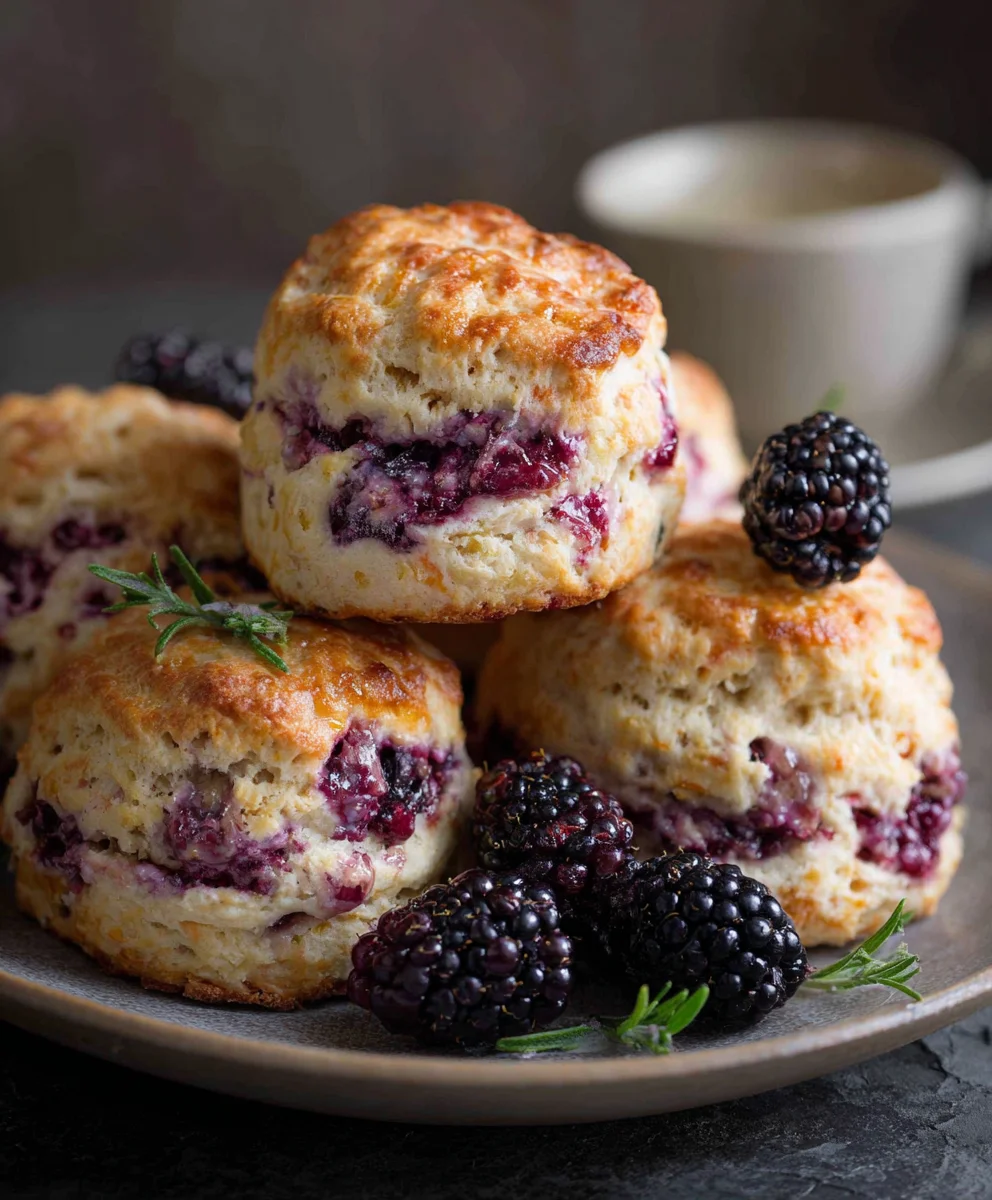 Perfect Blackberry Lavender Scones – Your New Favorite!