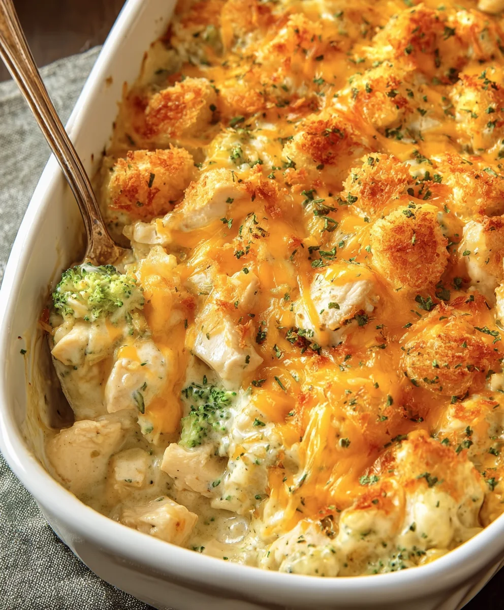 Creamy Classic Chicken Divan Casserole | Family Favorite
