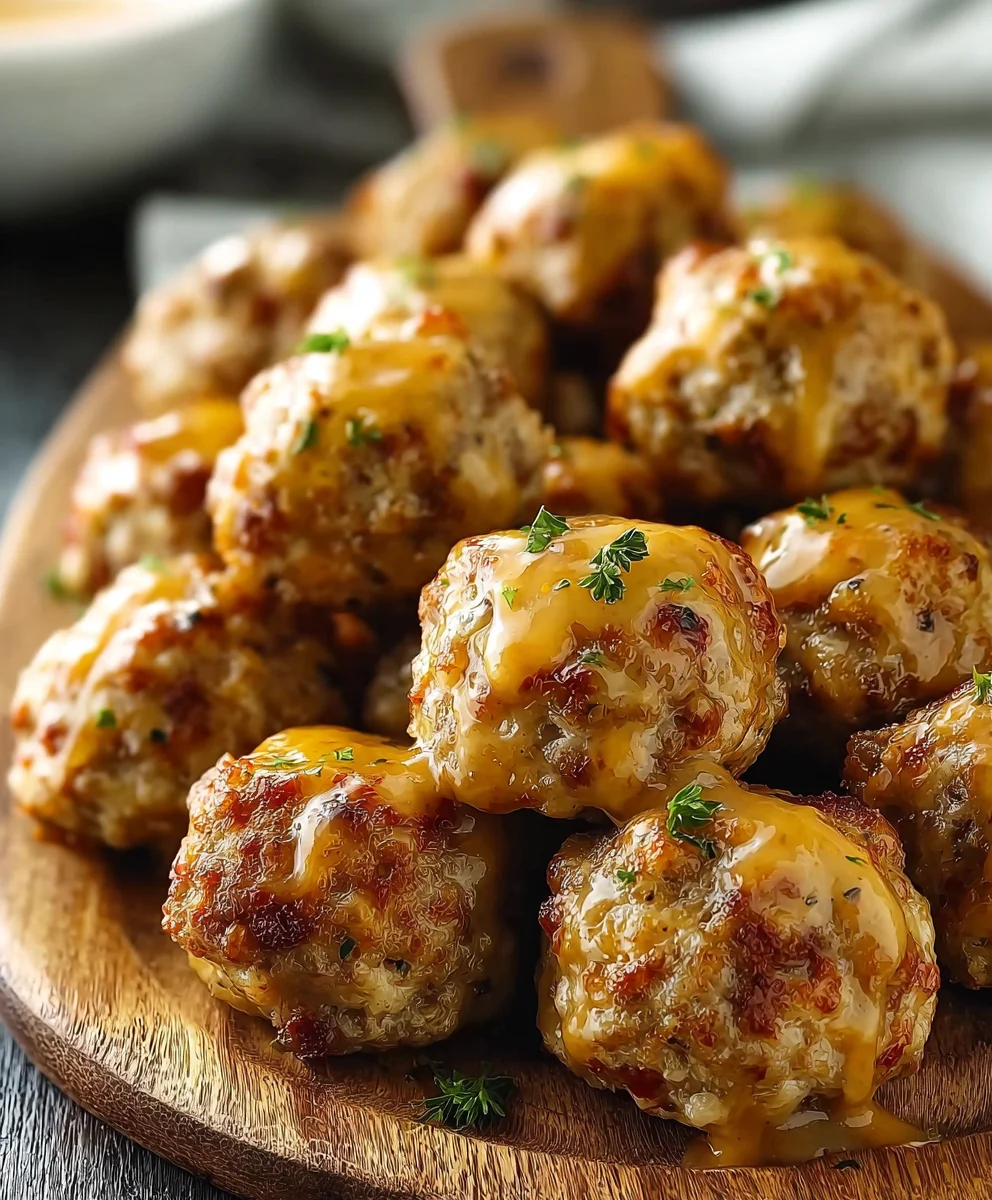 Paula Deen's Irresistible Beef Sausage Balls Recipe