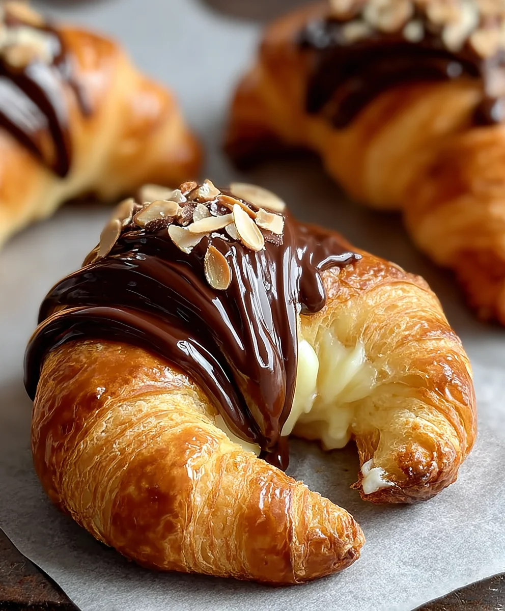 Boston Cream Pie Croissants: Sweet, Flaky & Delicious!