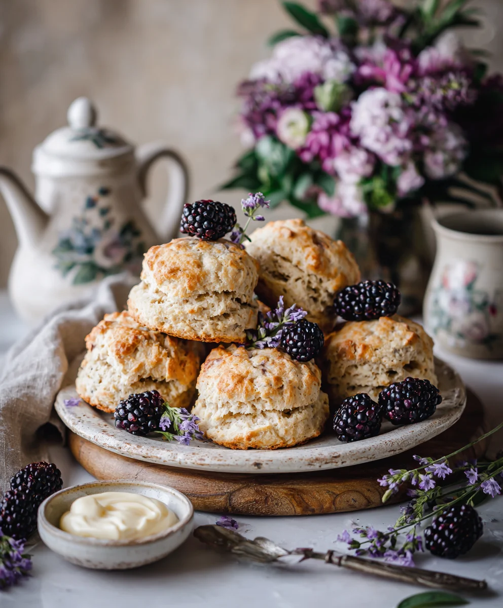 Perfect Blackberry Lavender Scones – Your New Favorite!