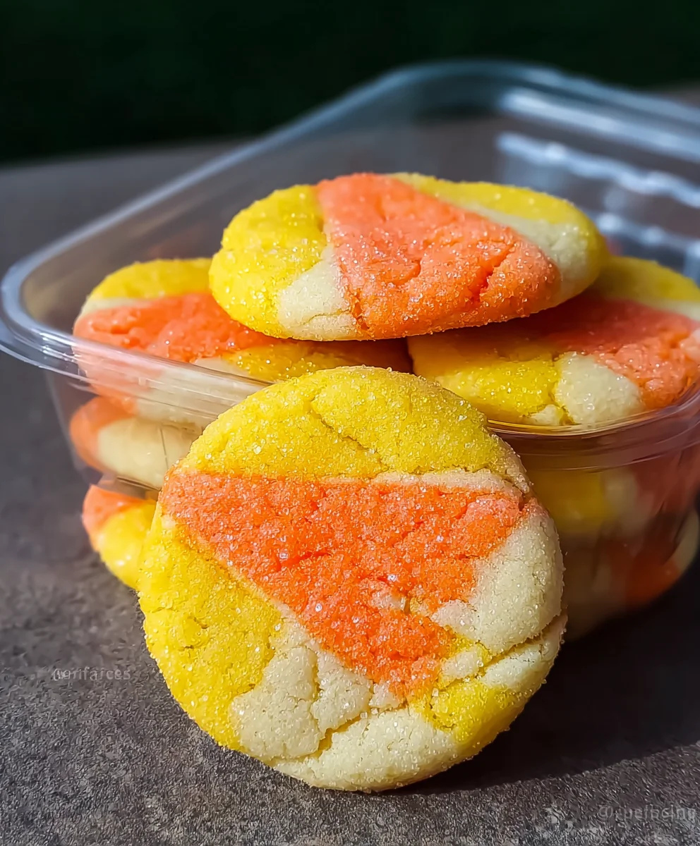 Candy Corn Sugar Cookies: Fun & Festive Fall Treat!