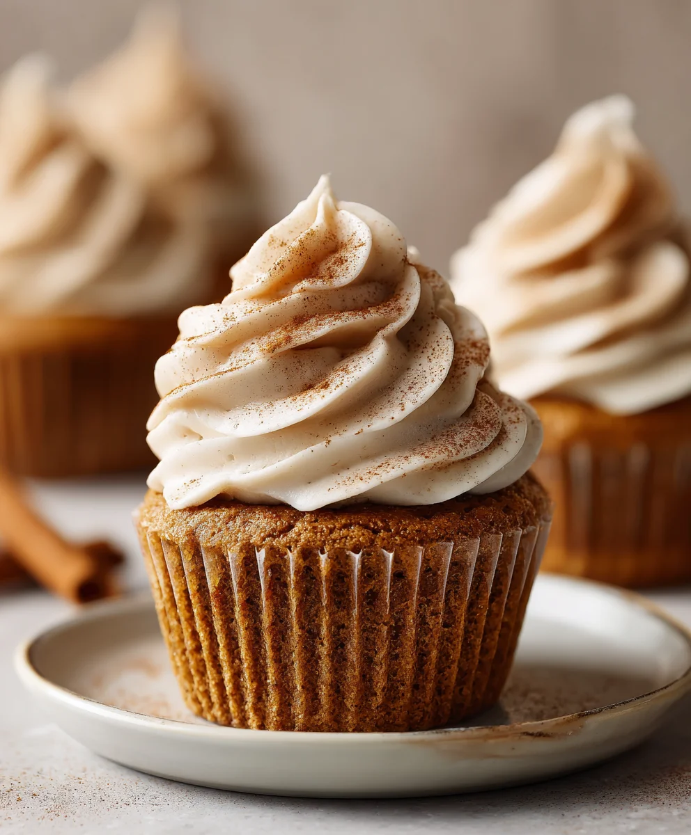 Chai Pumpkin Latte Cupcakes: Fall's Cozy, Sweet Treat!