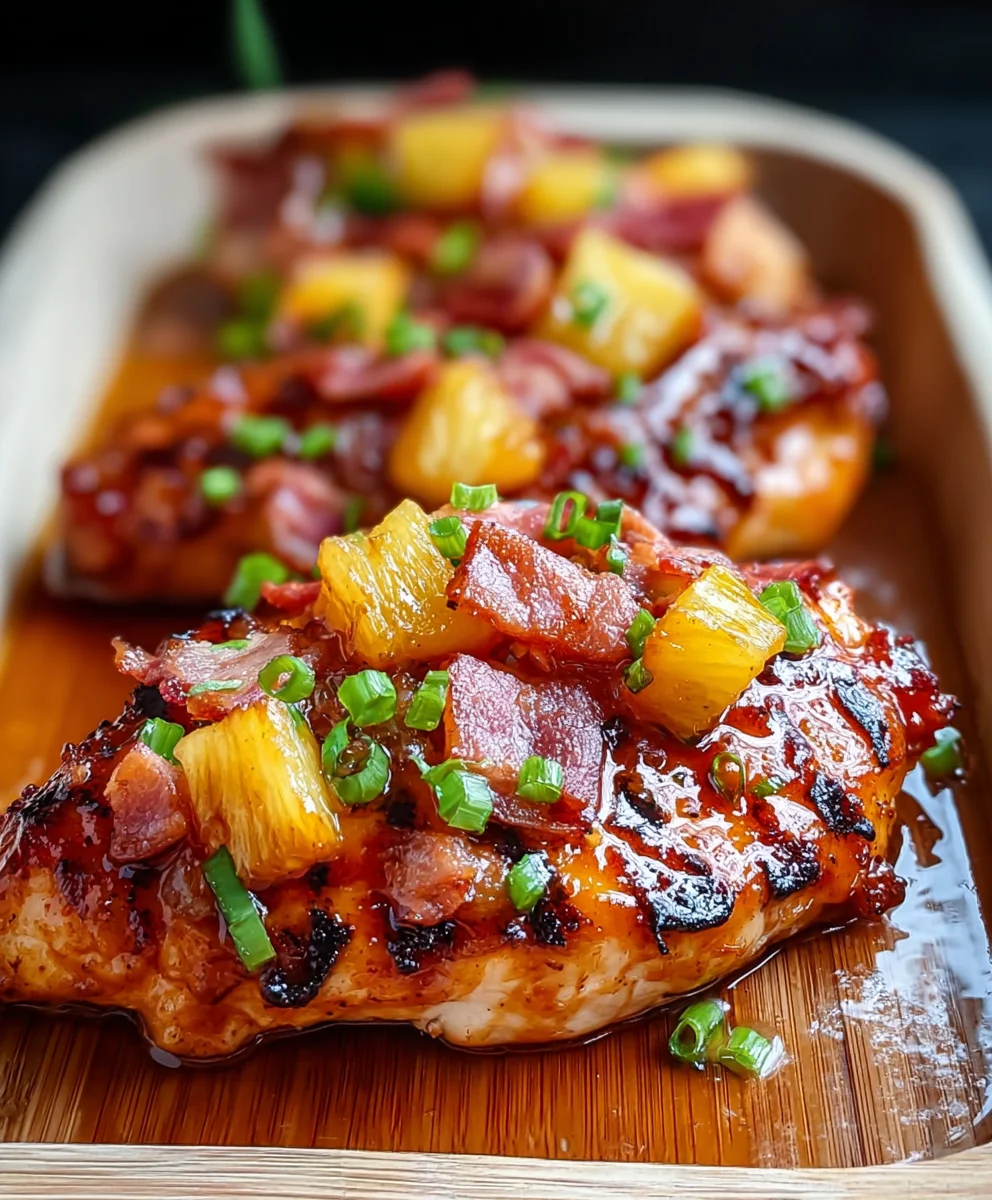 Juicy Beef Bacon Pineapple BBQ Chicken – Your New Fave!
