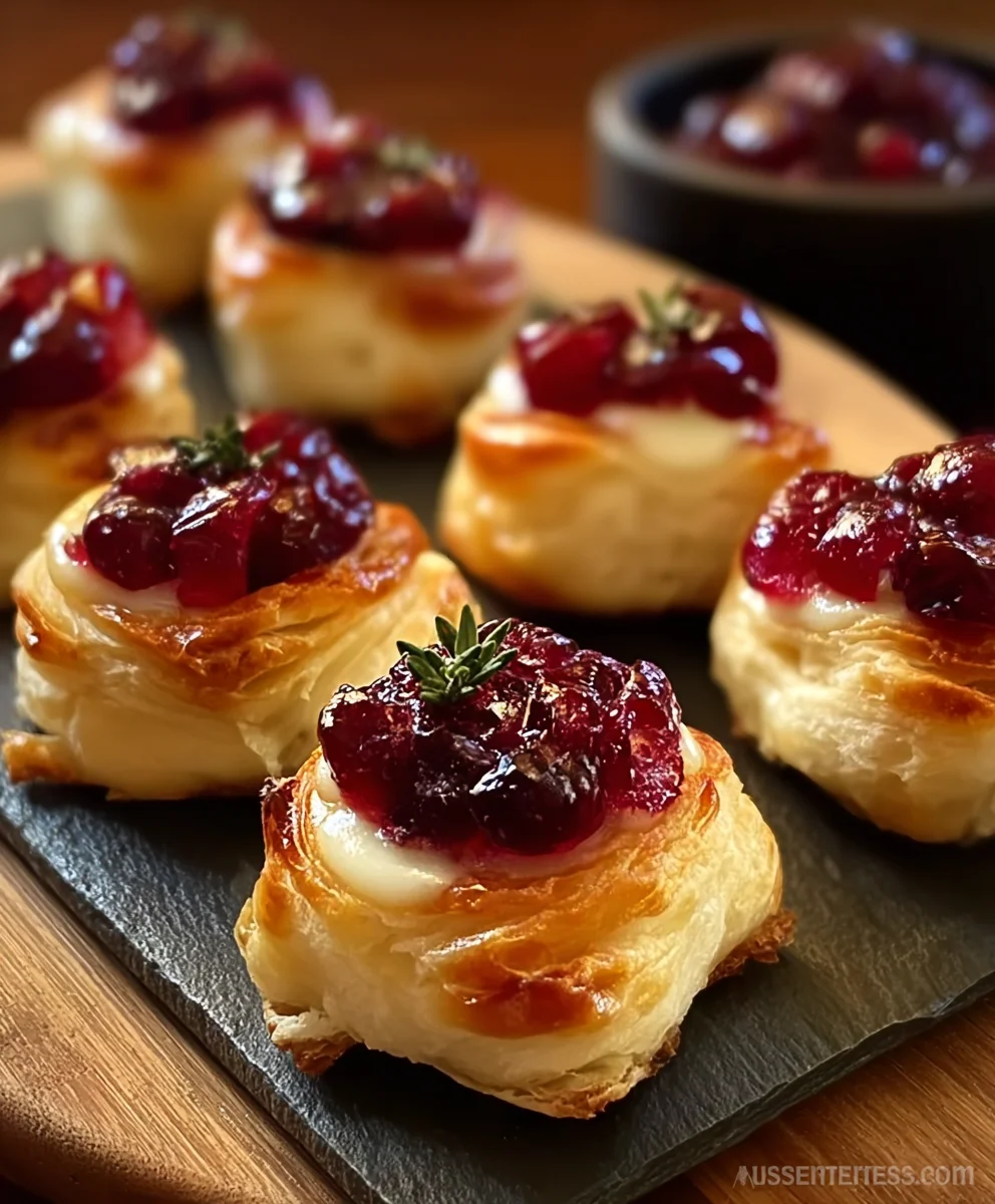 Cranberry Brie Bites: Easy Holiday Appetizer Recipe!