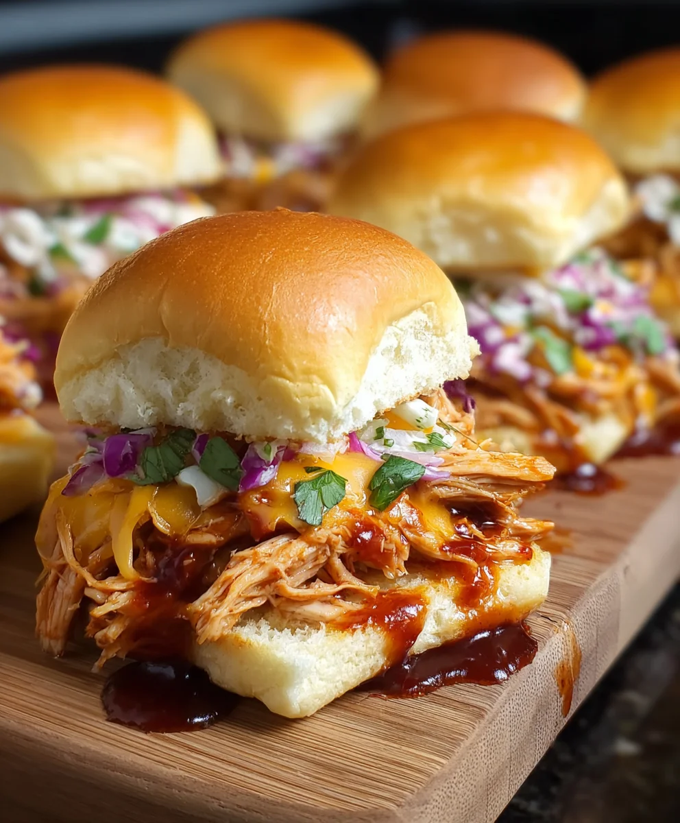BBQ Chicken Sliders: Easy Game Day Appetizer Recipe
