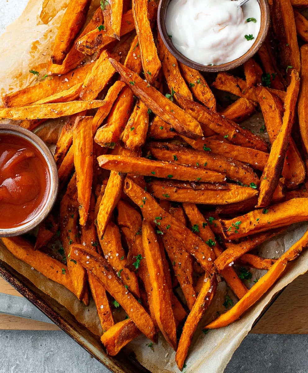 Perfect Oven Baked Sweet Potato Fries: Crispy & Delicious!