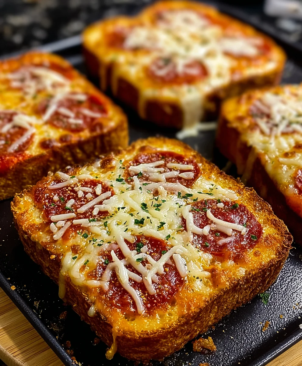 Simple Air Fryer Pizza Toast: Crispy, Cheesy & Super Fast