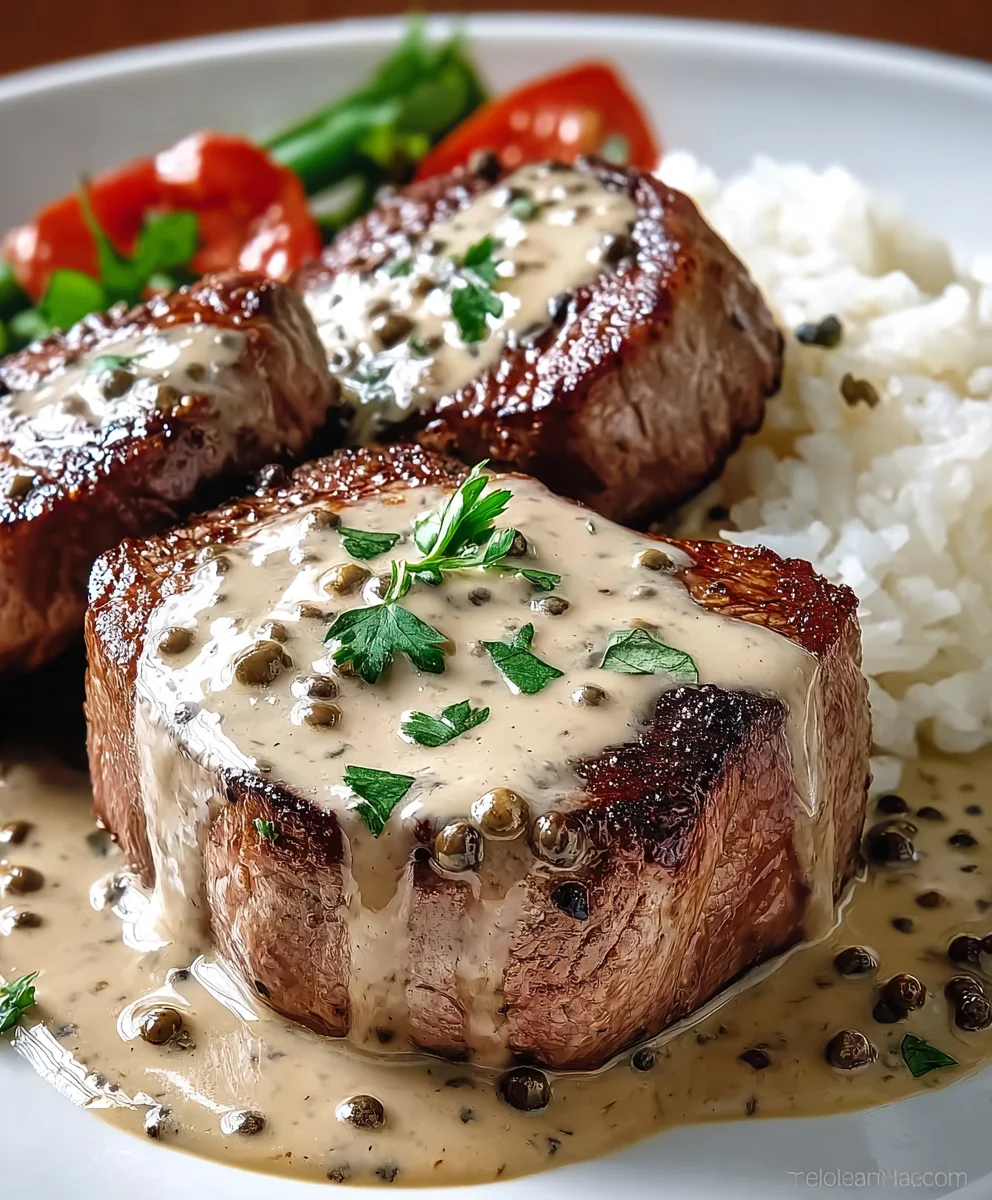 Peppercorn Steak Recipe: Creamy Sauce, Restaurant Quality