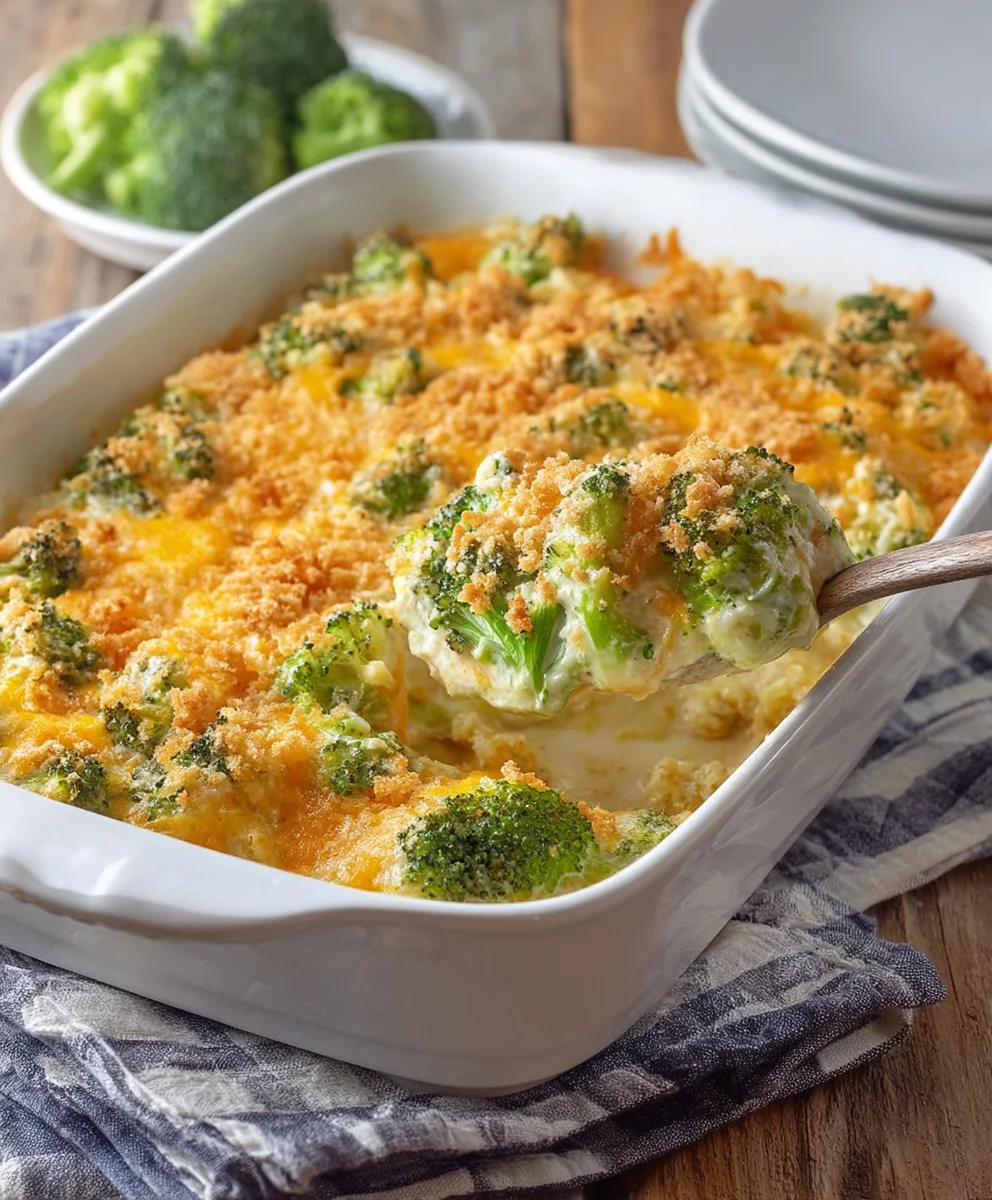 Best Cheesy Broccoli Casserole – Creamy & Delicious!