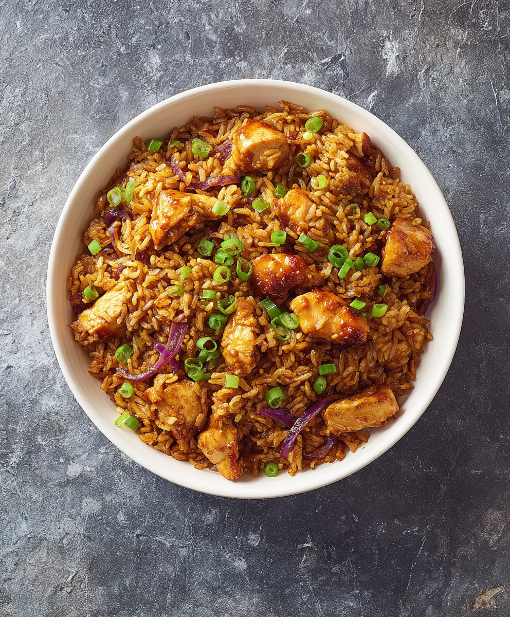 Easy Honey BBQ Chicken Rice: Your New Favorite Dinner