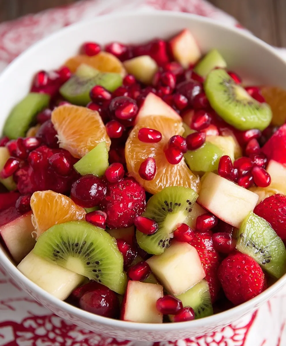 Christmas Fruit Salad: Festive & Healthy Holiday Recipe!