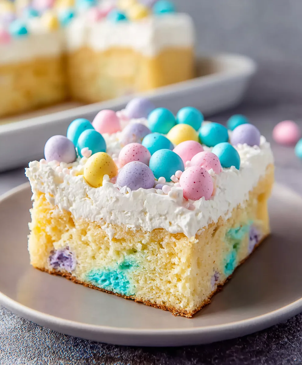 Best Easter Poke Cake: Easy, Moist, & Festive Dessert!