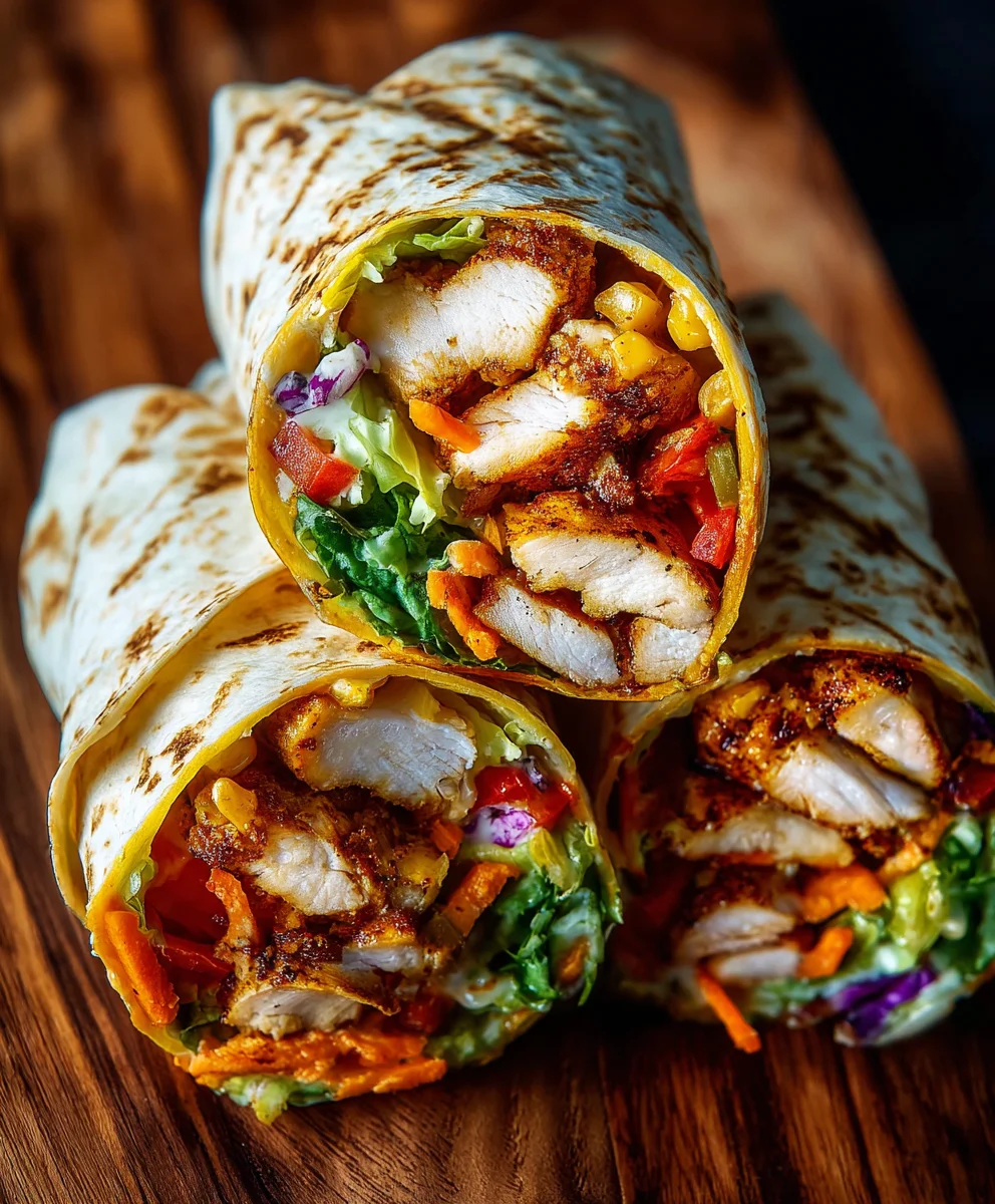 Zesty Southwest Chicken Wraps for a Quick, Healthy Dinner