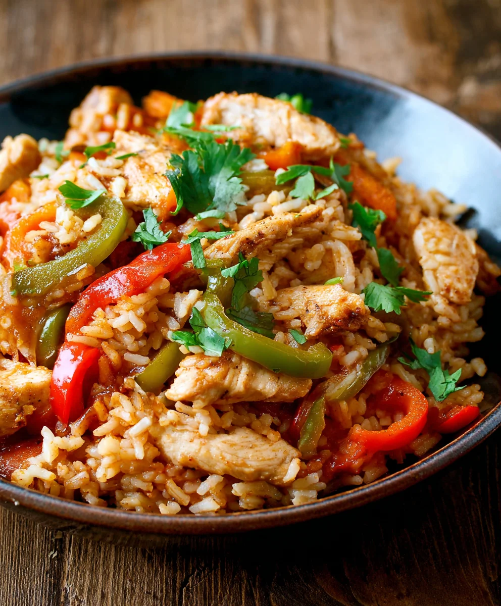 Zesty Chicken Fajita Rice Bowls for a Quick Weeknight Meal
