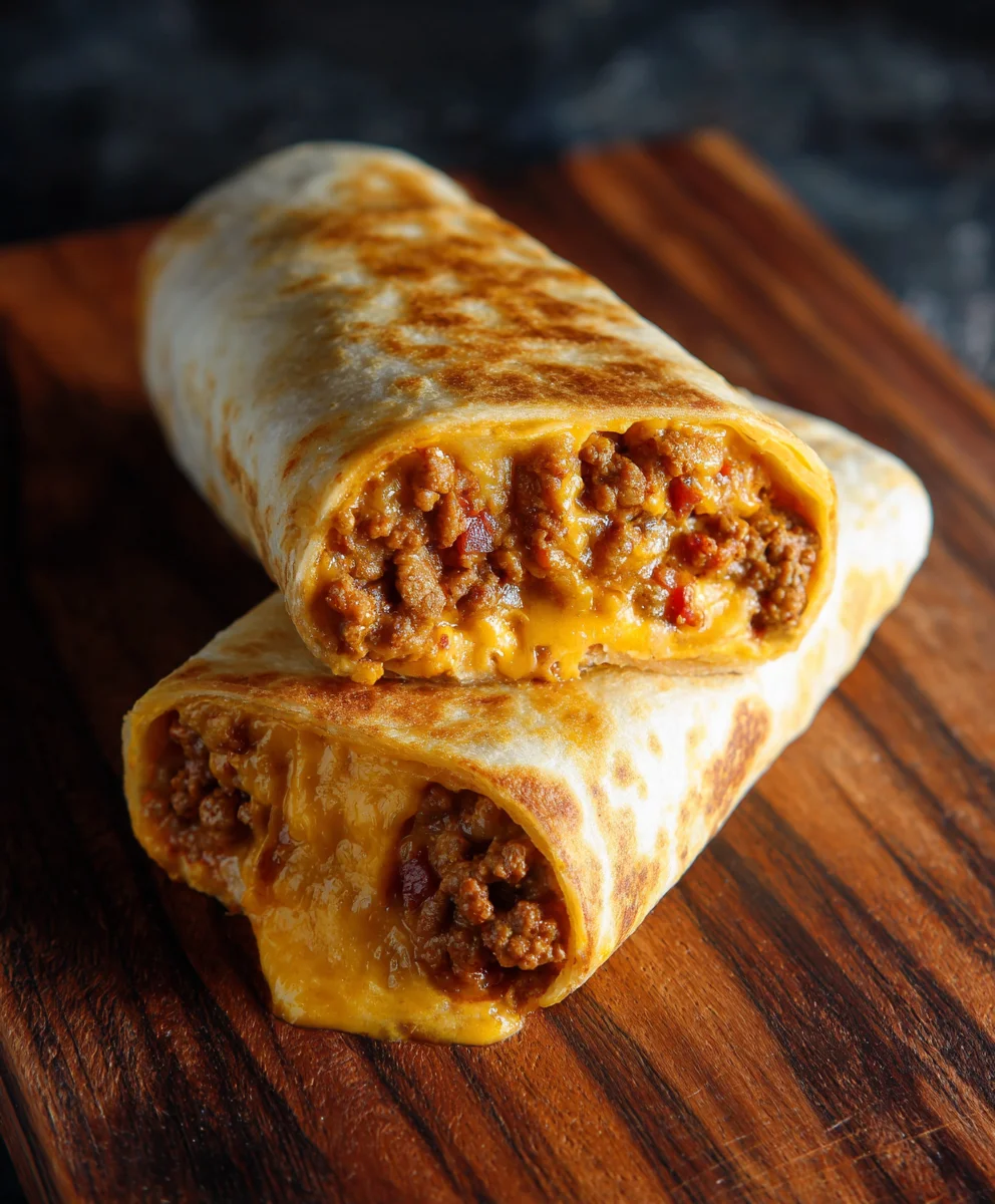 Simple Copycat Taco Bell Chili Cheese Beef Burrito Recipe