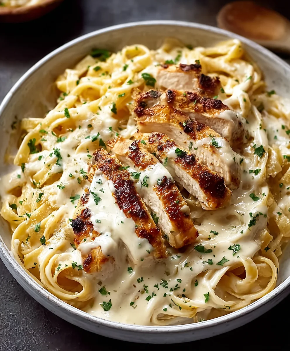 Easy Olive Garden Chicken Alfredo Recipe at Home
