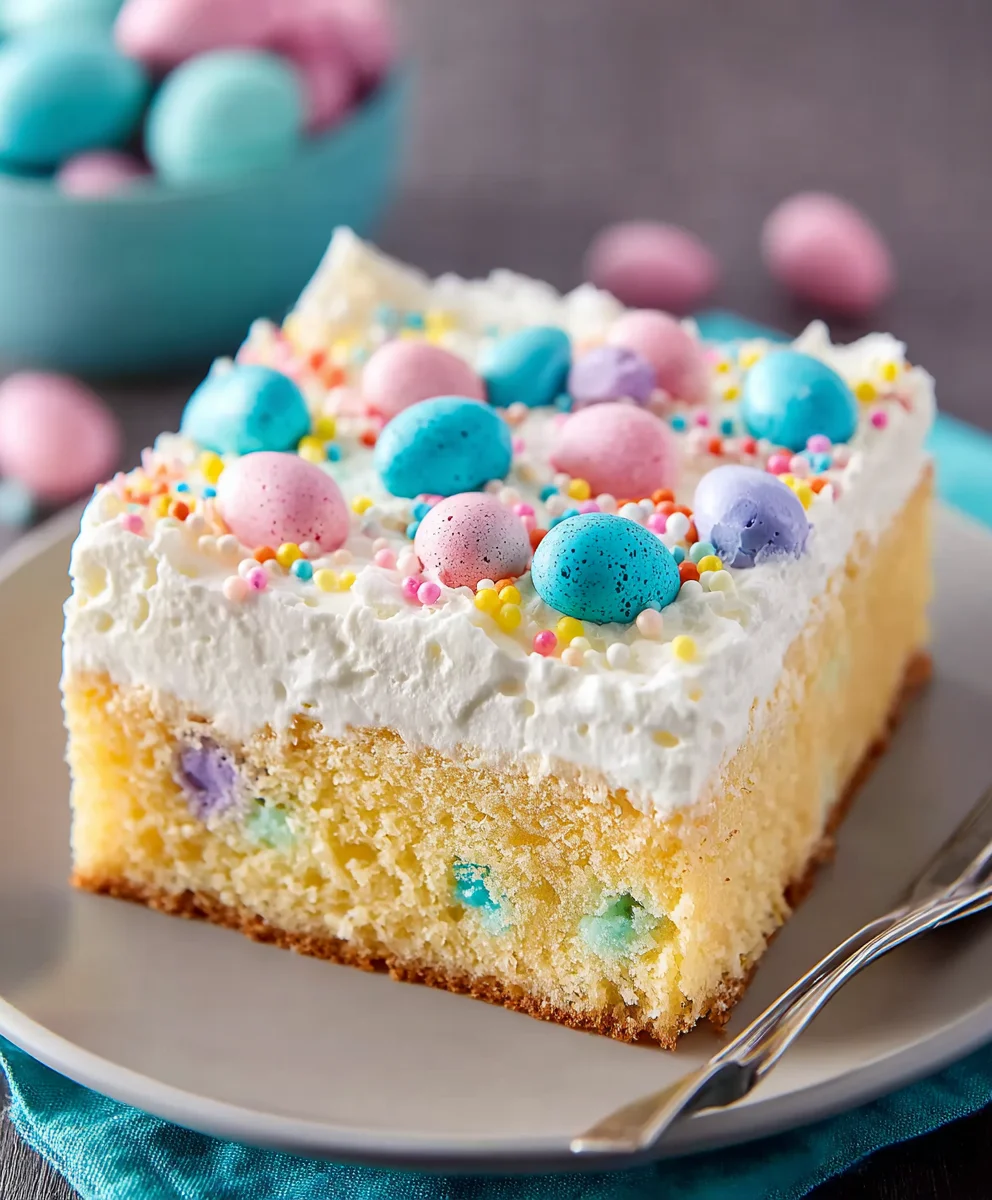 Best Easter Poke Cake: Easy, Moist, & Festive Dessert!