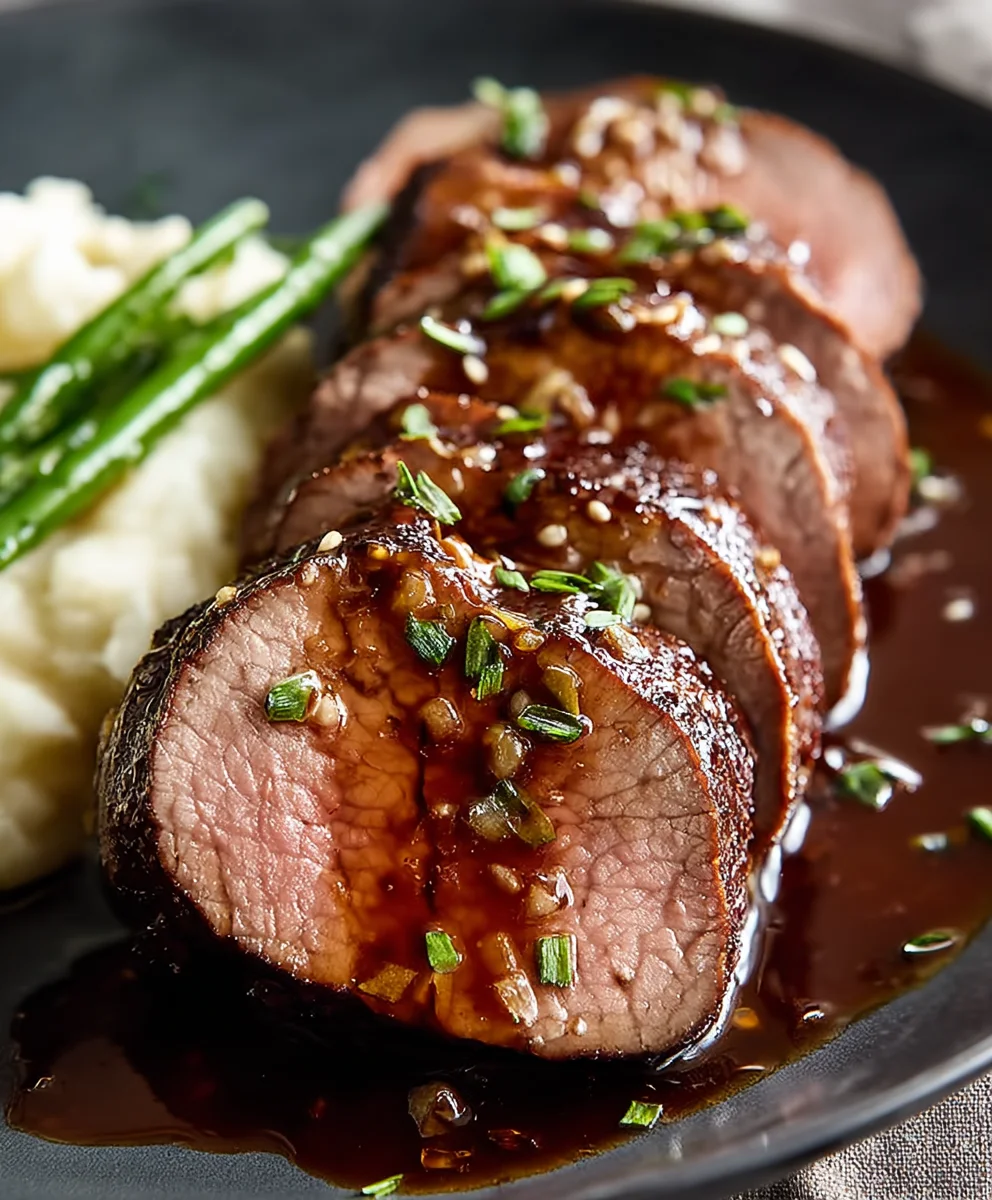 Honey Garlic Beef Tenderloin Recipe – Quick & Easy Dinner