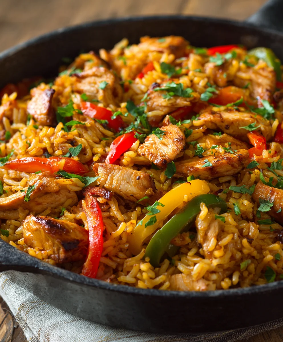 Zesty Chicken Fajita Rice Bowls for a Quick Weeknight Meal