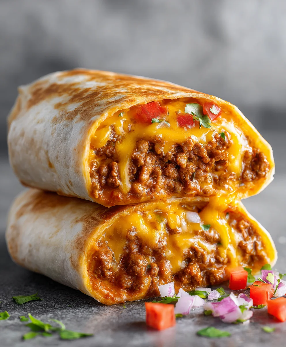 Simple Copycat Taco Bell Chili Cheese Beef Burrito Recipe