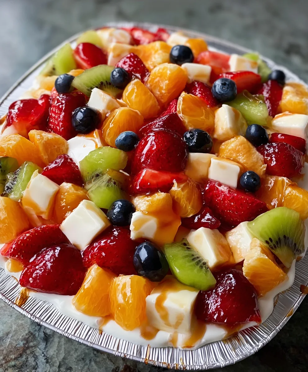 Cheesecake Fruit Salad: Easy Creamy Dessert Recipe