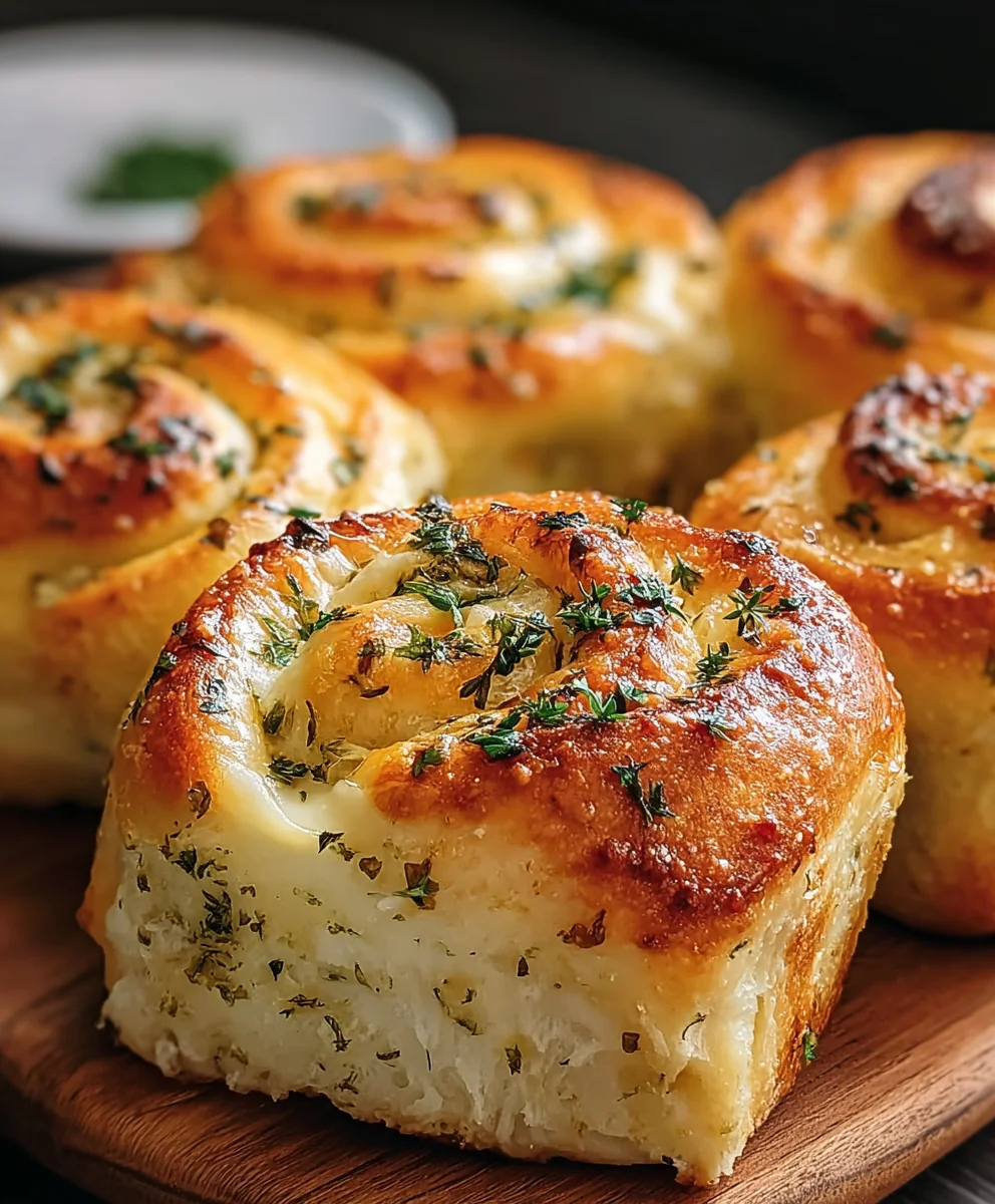 Sourdough Herb & Cheese Rolls: Warm, Cheesy & Flavorful