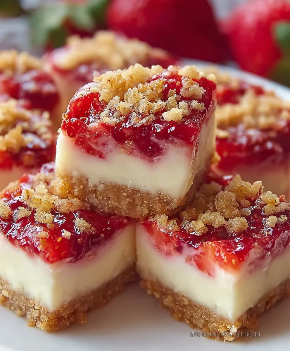 Strawberry Crunch Cheesecake Bites – Quick & Delicious Recipe