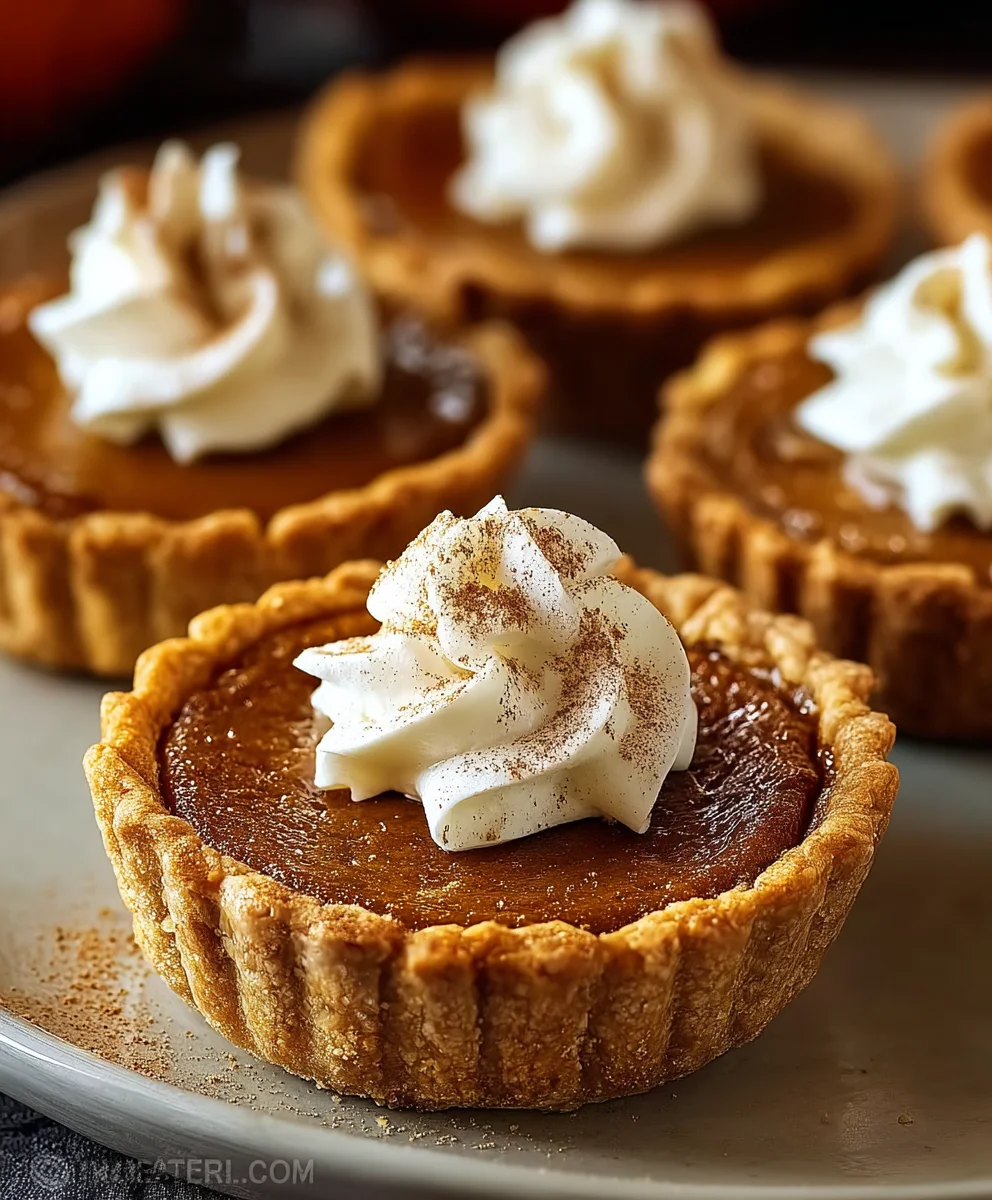 Mini Pumpkin Pies: Perfect Fall Dessert Bites!