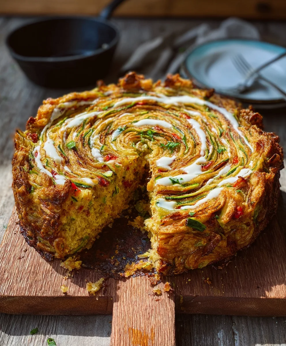 Veggie Crinkle Cake Recipe - Carolina Gelen Style