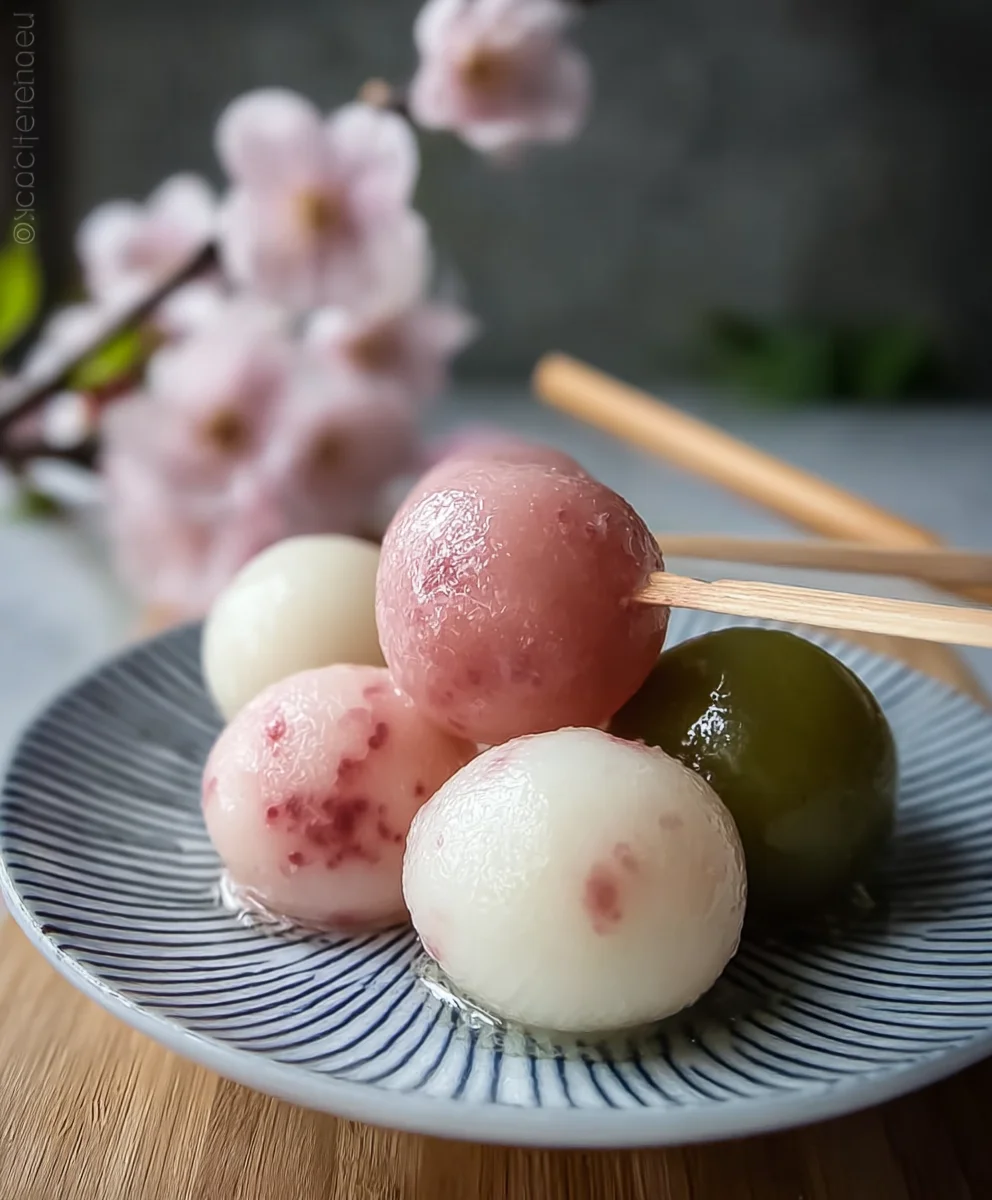 Hanami Dango- Easy Japanese Sweet Treat Recipe