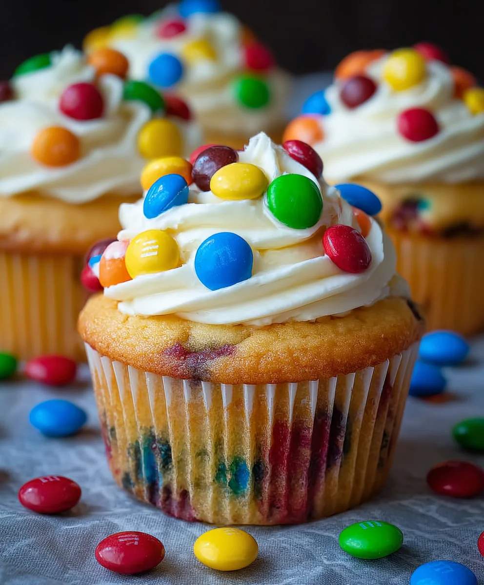 M&M Cupcakes Recipe: Easy, Fun & Colorful Treat!