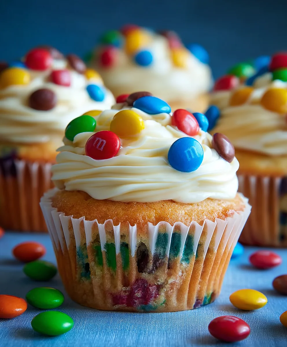 M&M Cupcakes Recipe: Easy, Fun & Colorful Treat!