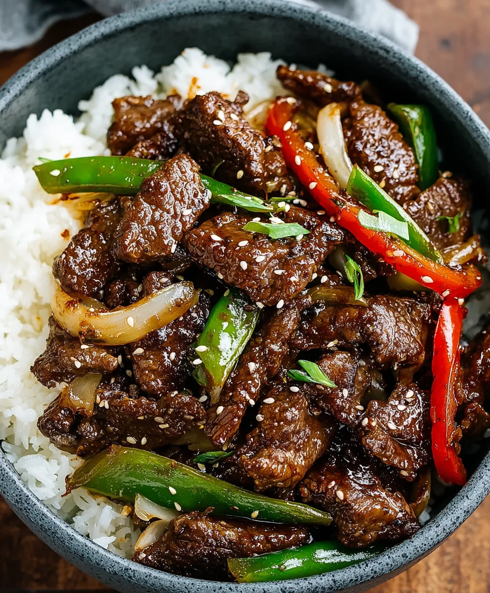 Easy Black Pepper Beef: Quick Weeknight Dinner Classic!