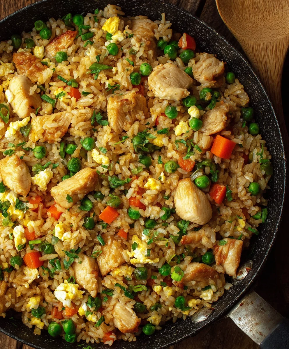 Best Easy Chicken Fried Rice: Quick Weeknight Dinner!