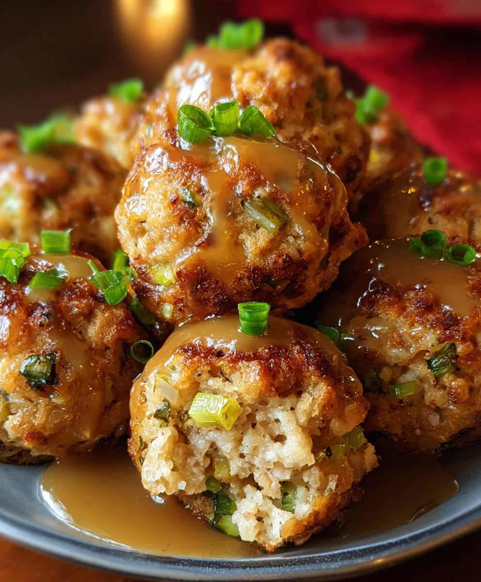 Savory Stuffing Balls: Flavorful Holiday Side Dish!