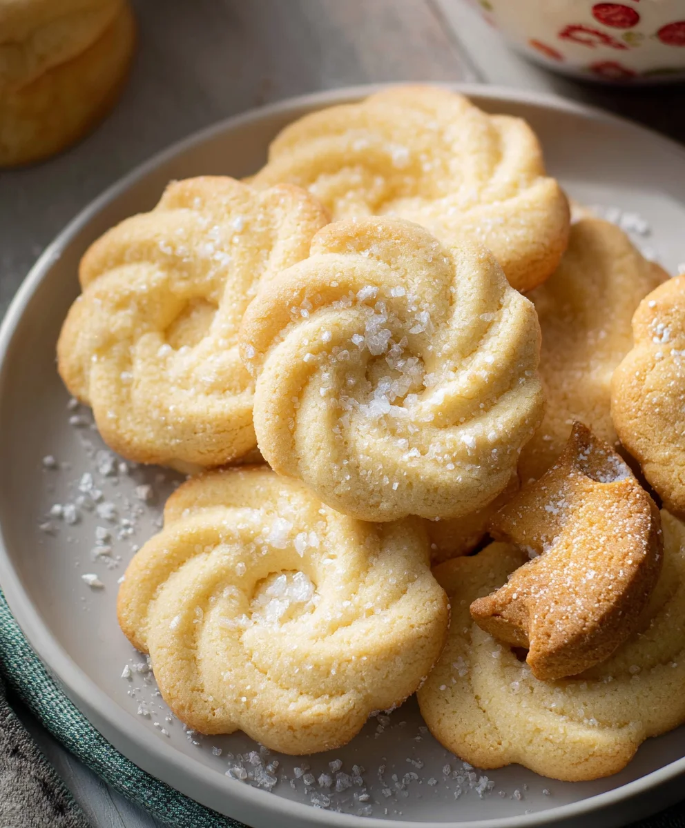 Melt in Your Mouth Danish Butter Cookies