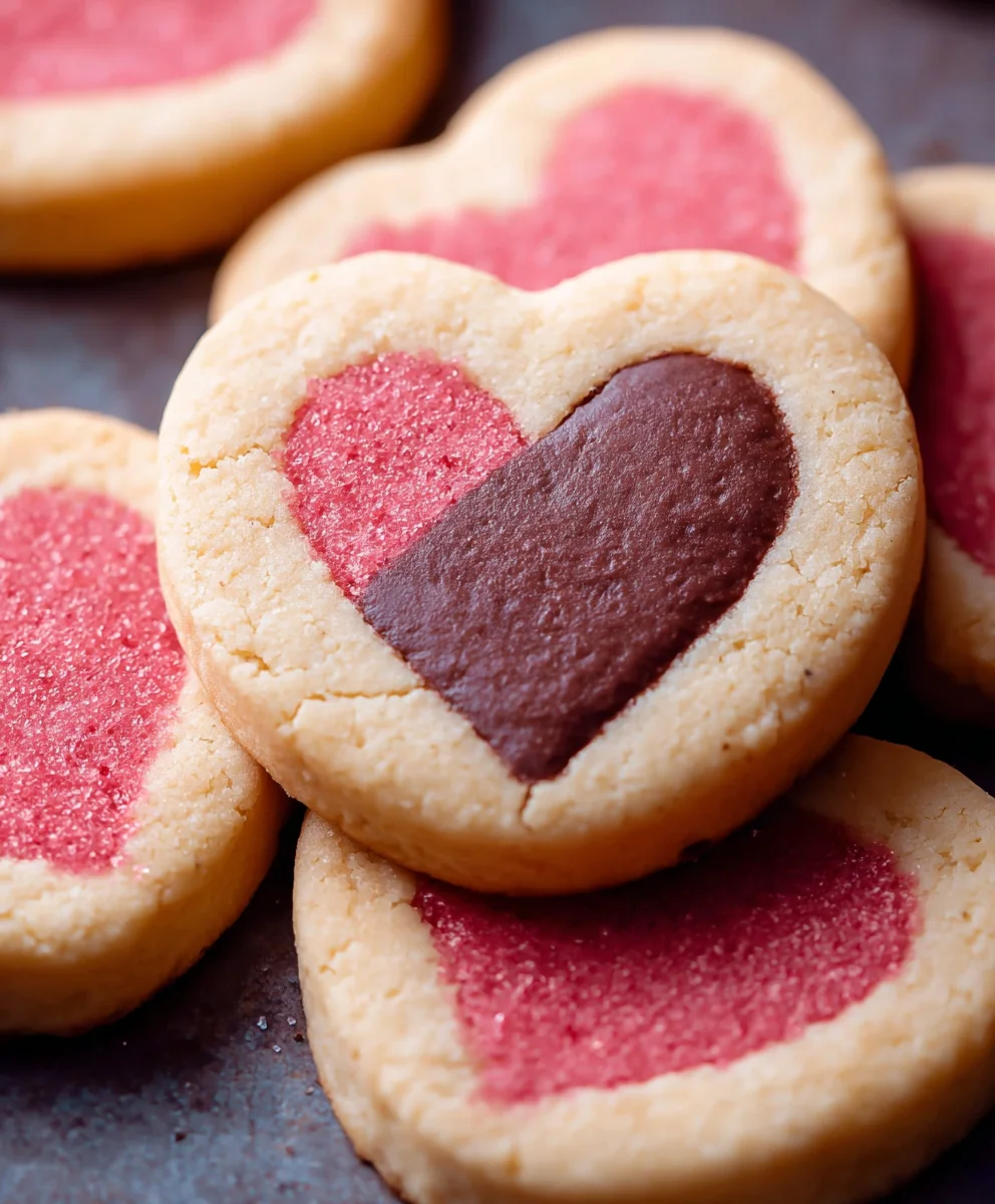 Easy Non-Alcoholic Valentine's Day Slice Bake Cookies