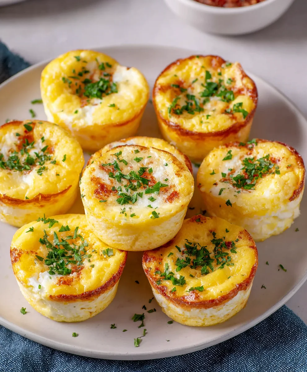 Easy Creamy Cottage Cheese Egg Bites-Quick Recipe