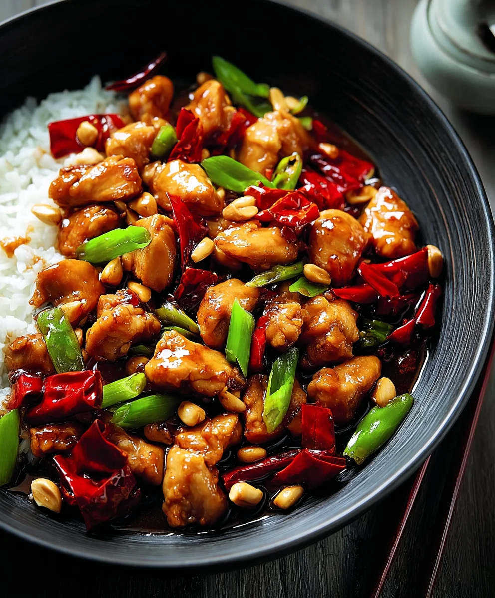 Easy Kung Pao Chicken Recipe - Quick & Flavorful Stir-fry