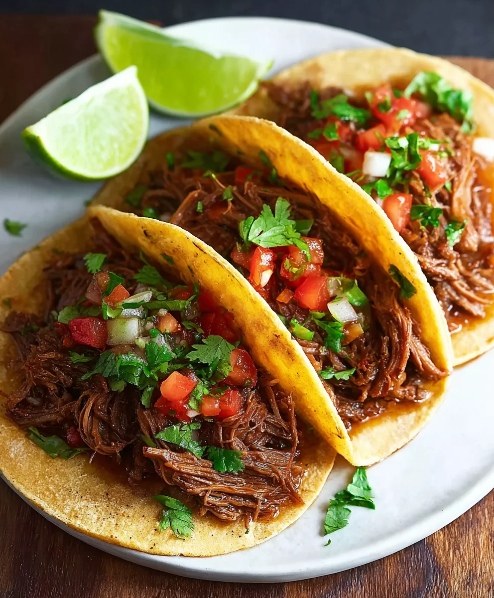 Easy Mexican Shredded Beef Recipe- Tender & Flavorful