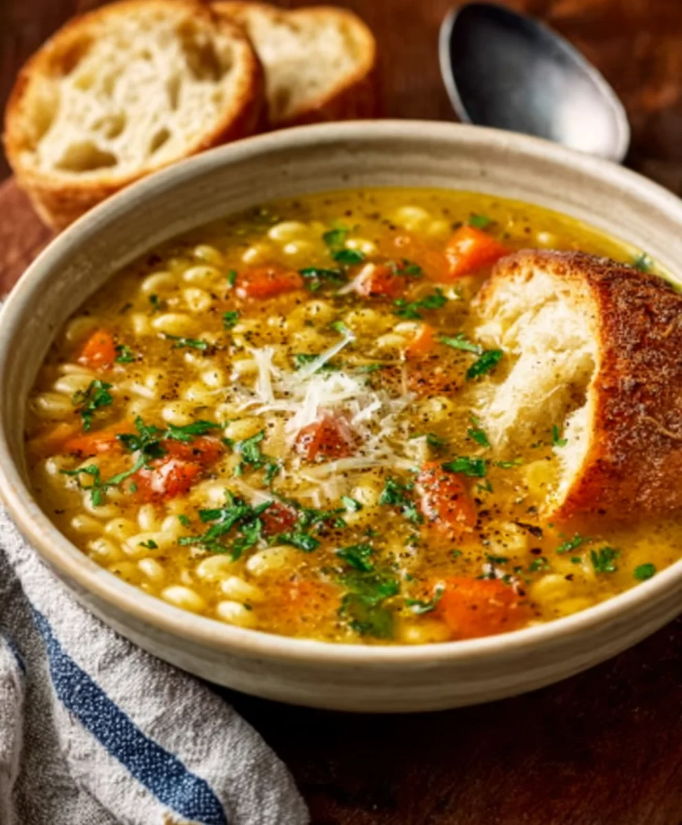 Italian Beef Penicillin Soup-Comfort Food Heals