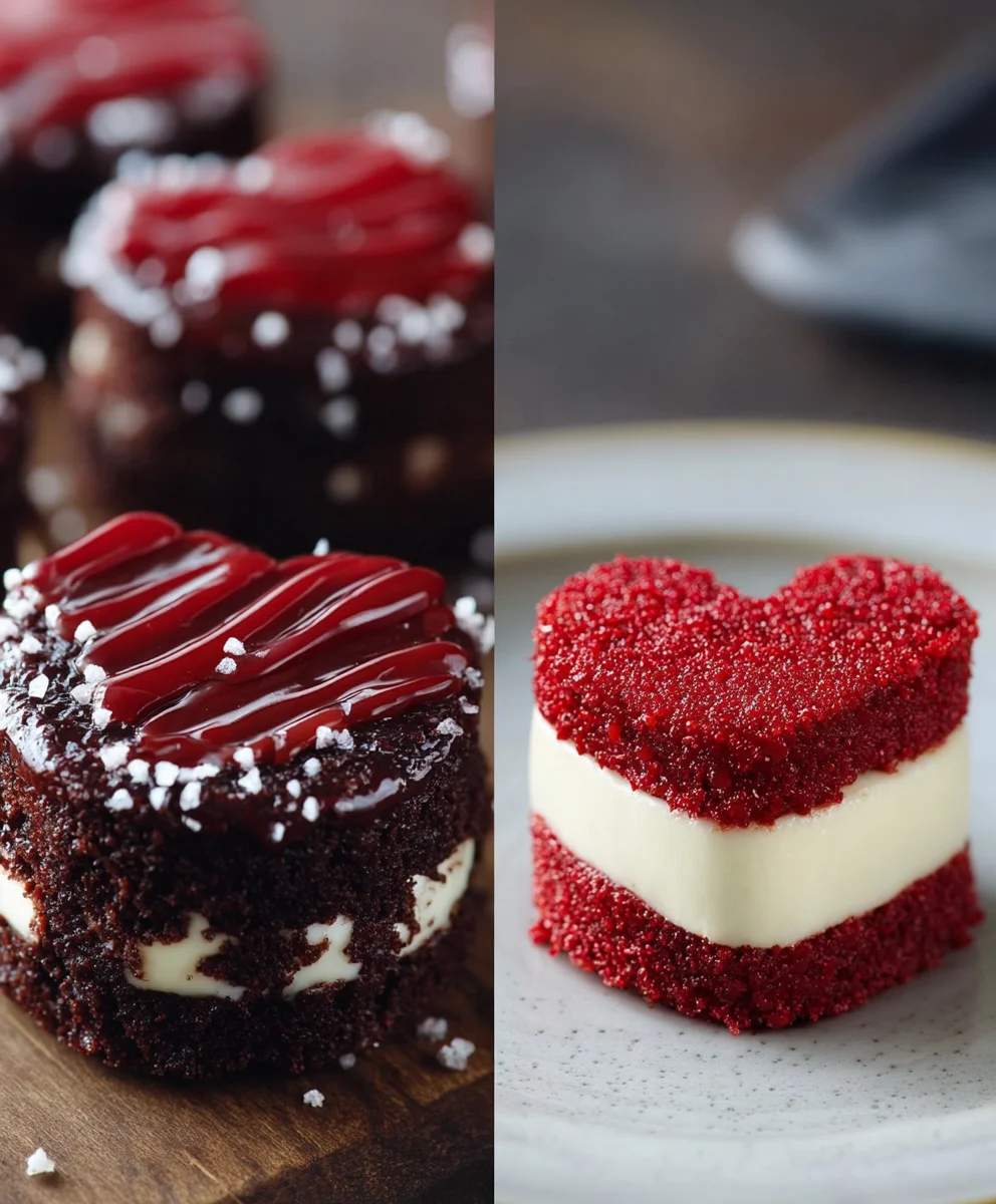 Cute Mini Cakes For A Sweet Vnon-alcoholic alentine's Day