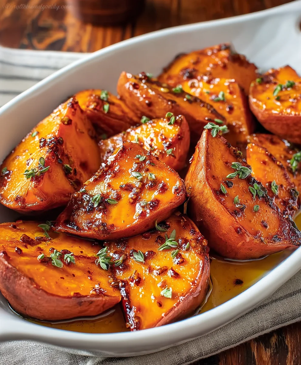 Easy Glazed Sweet Potatoes Recipe