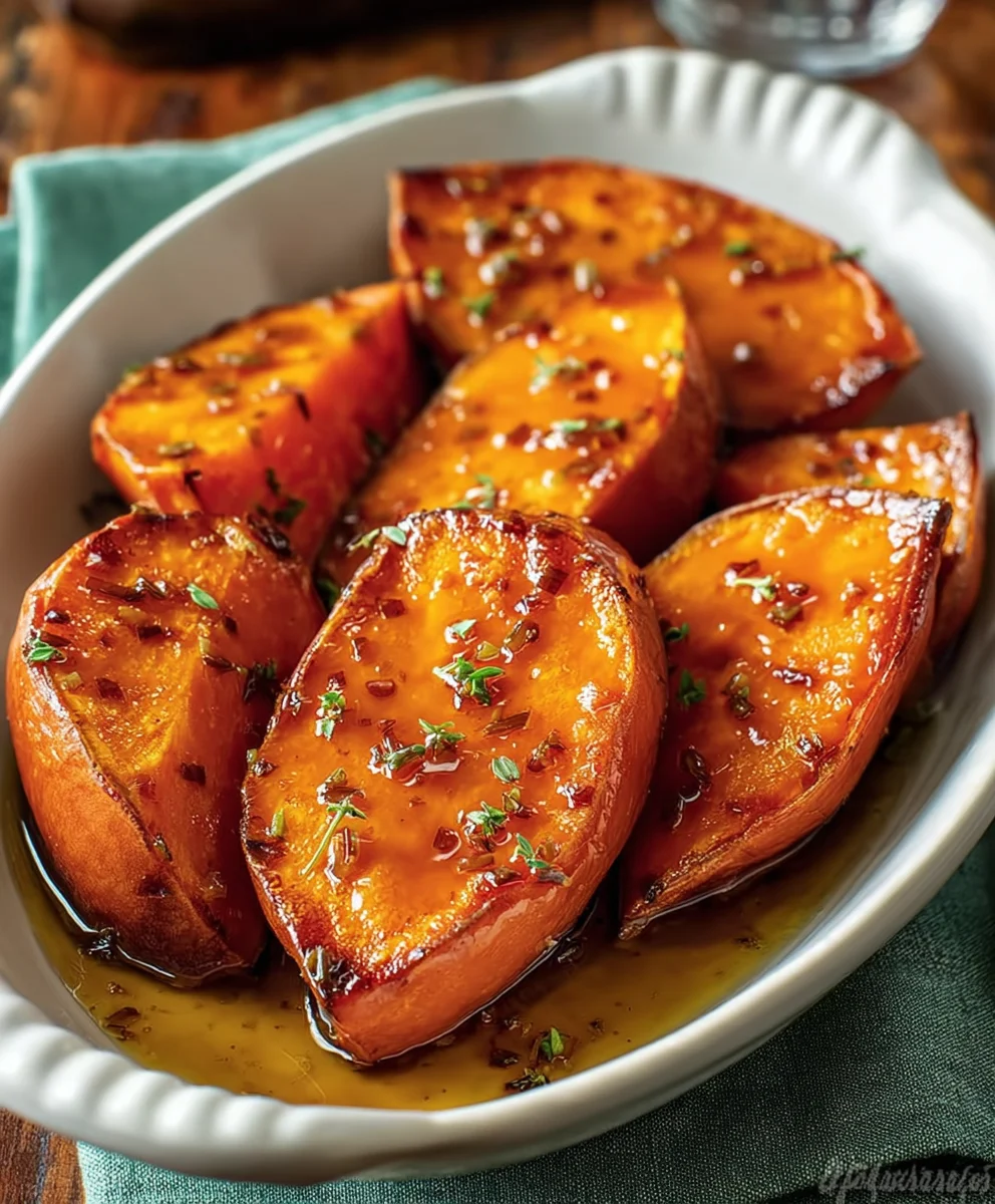 Easy Glazed Sweet Potatoes Recipe