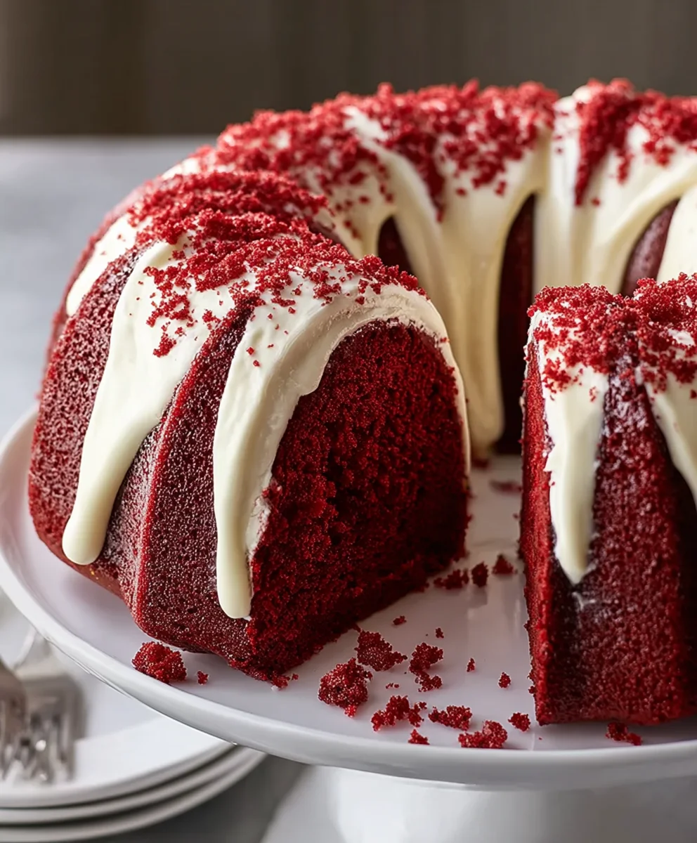 Decadent Red Velvet Bundt Cake Recipe-Easy Homemade Treat
