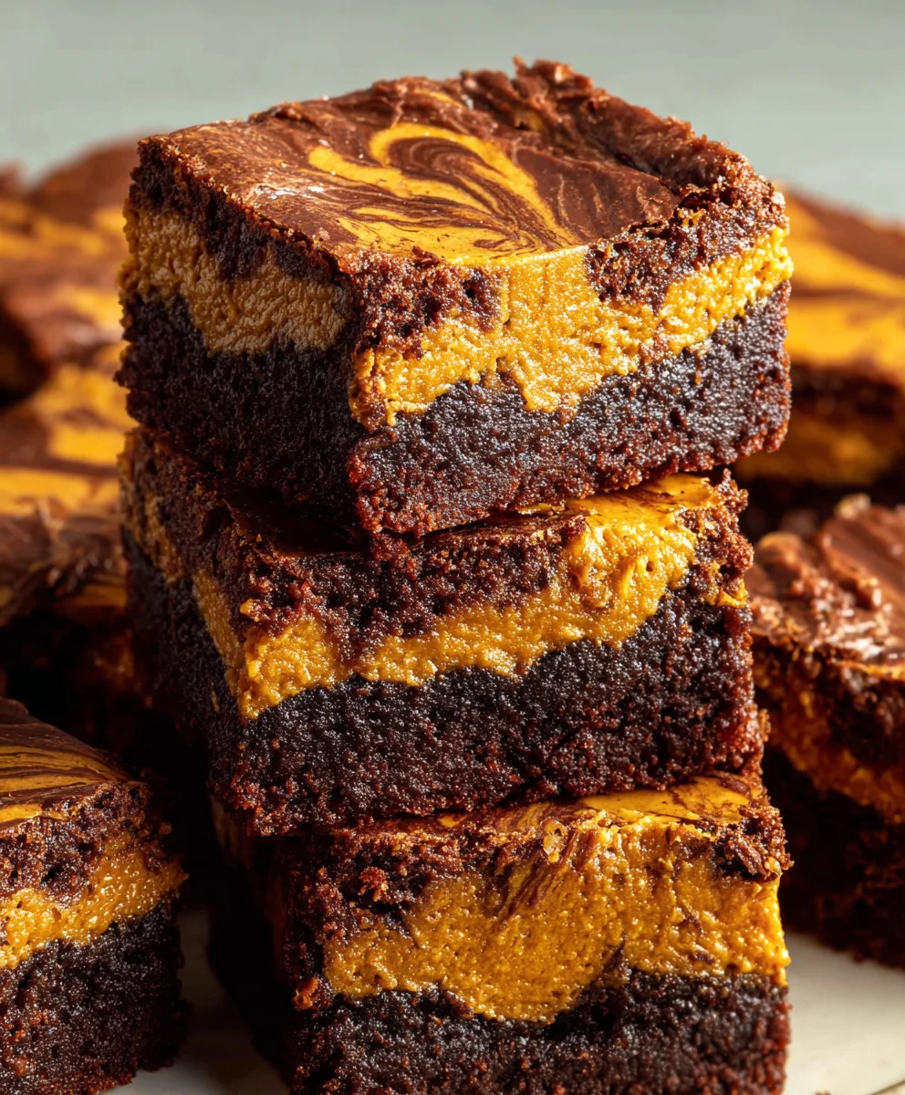 Pumpkin Swirl Brownies - Decadent & Easy Recipe