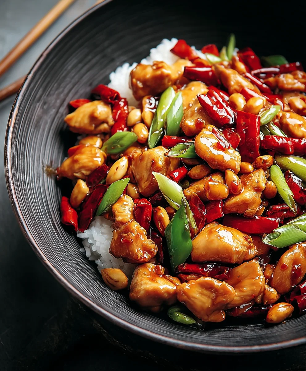 Easy Kung Pao Chicken Recipe - Quick & Flavorful Stir-fry