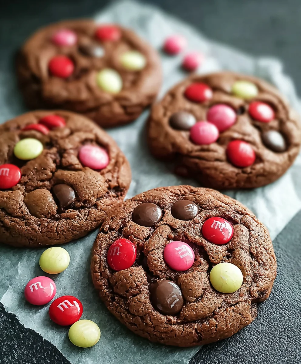 Best Chocolate M&M Cookies Recipe - Easy & Delicious